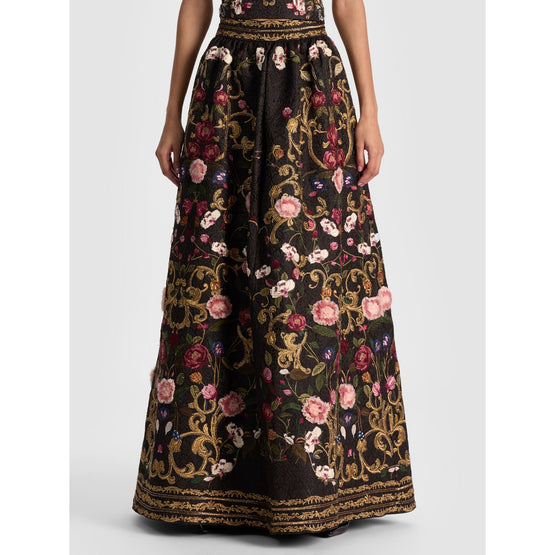 Women Tina Embell Long Ballgown Skirt - Black, Multi [價格已含稅]