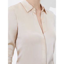 Women Brady Slim Button Down - Tan [價格已含稅]