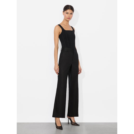 Women Quinn Hr Ankle Length Kick Flare Pant - Black [價格已含稅]