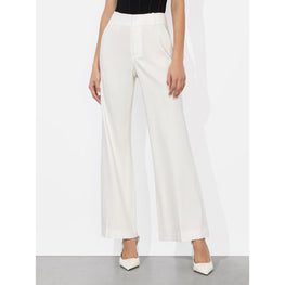 Women Quinn Hr Ankle Length Kick Flare Pant - White [價格已含稅]