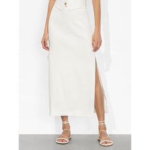Women Maeve Slip Skirt Slit - White [價格已含稅]