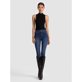Women Darcey Novelty Ribbed Tank - Black [價格已含稅]
