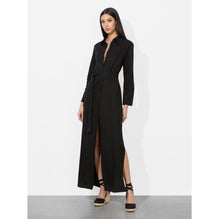 Women Chassidy Maxi Shirt Dress - Black [價格已含稅]