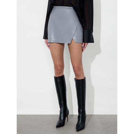 Women Siobhan Vgn Wrap Mini Skirt - Grey [價格已含稅]