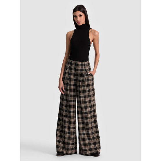 Women Eloise Wide Leg Pant - Black/Multi [價格已含稅]