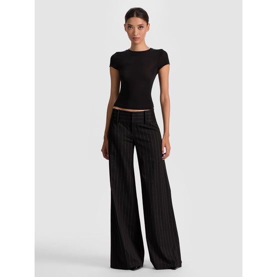 Women Olivia Lr Wide Leg Flare Pant - Black/Multi [價格已含稅]