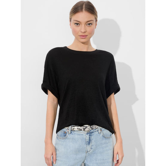 Women Evan Oversized Tee - Black [價格已含稅]