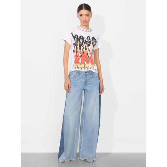 Women Miller Embell Neck Boyfriend Tee - Multi [價格已含稅]