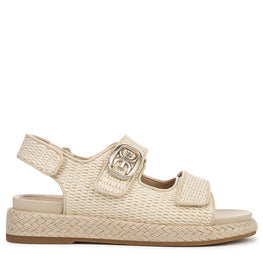 Women Arlo Strappy Sandal - Linen Raffia [價格已含稅]