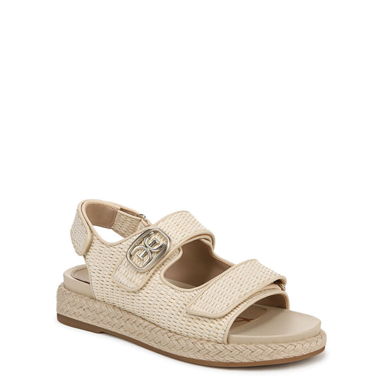 Women Arlo Strappy Sandal - Linen Raffia [價格已含稅]