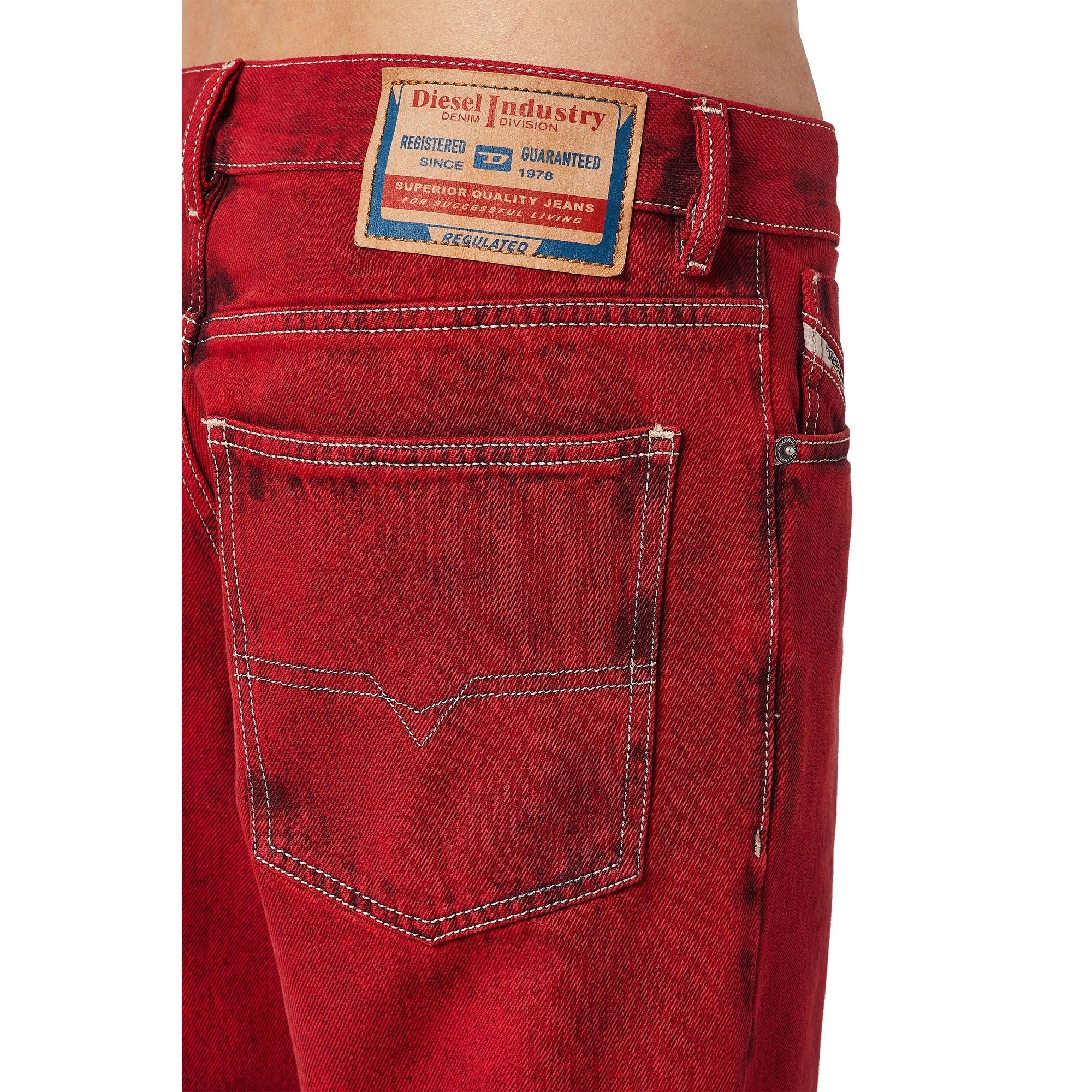 Men Cl-1995 L.32 Trousers - Ribbon Red