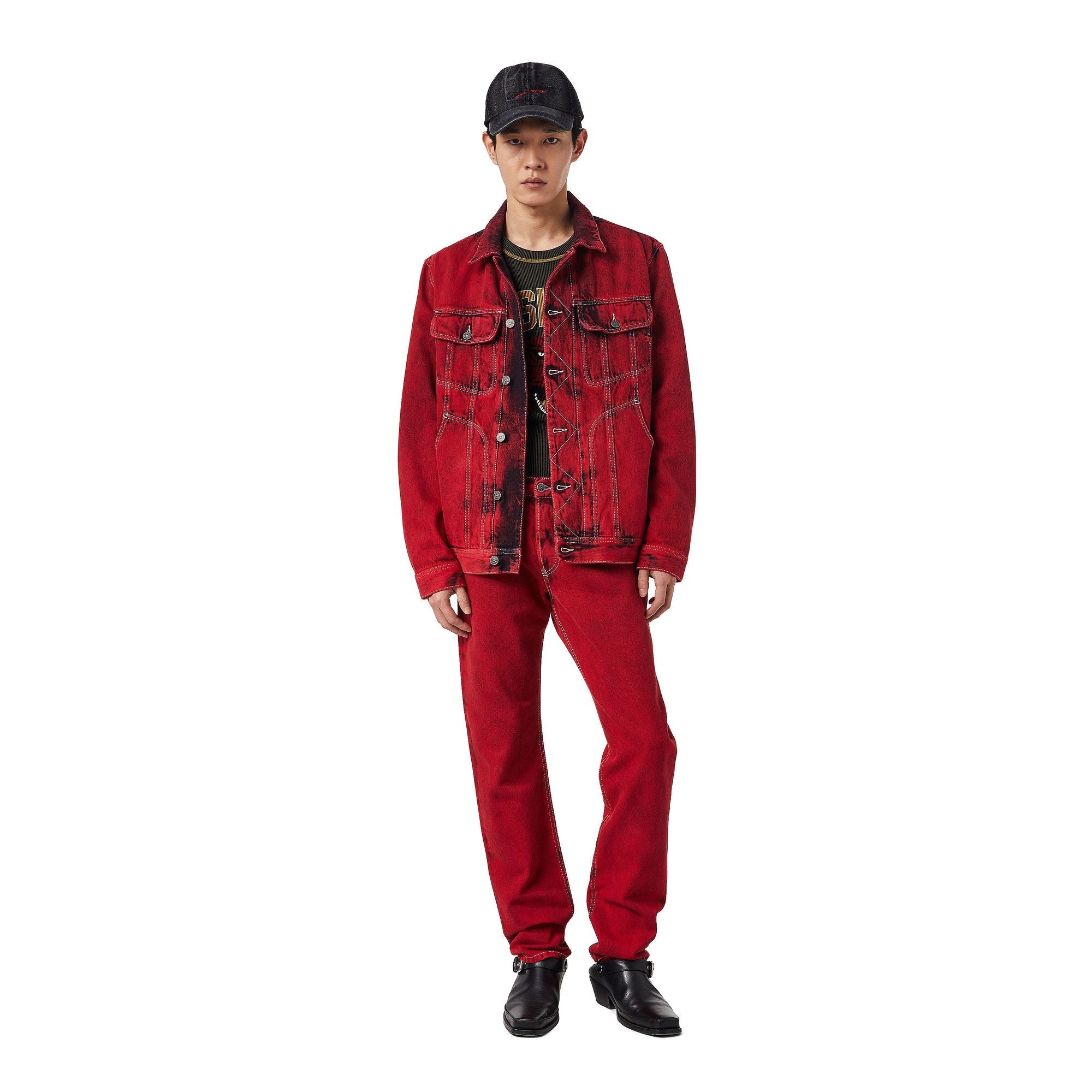 Men Cl-1995 L.32 Trousers - Ribbon Red