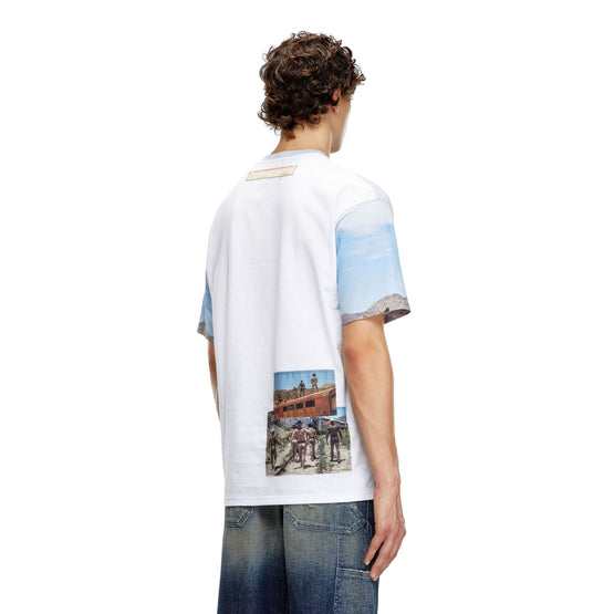 Men Pr-T-Boxt-Hvb T-Shirt - Light Blue