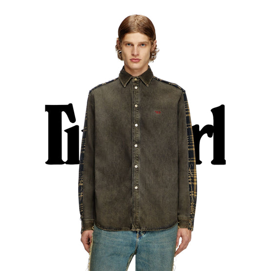 Men Dl-5A-T Shirt - Charcoal