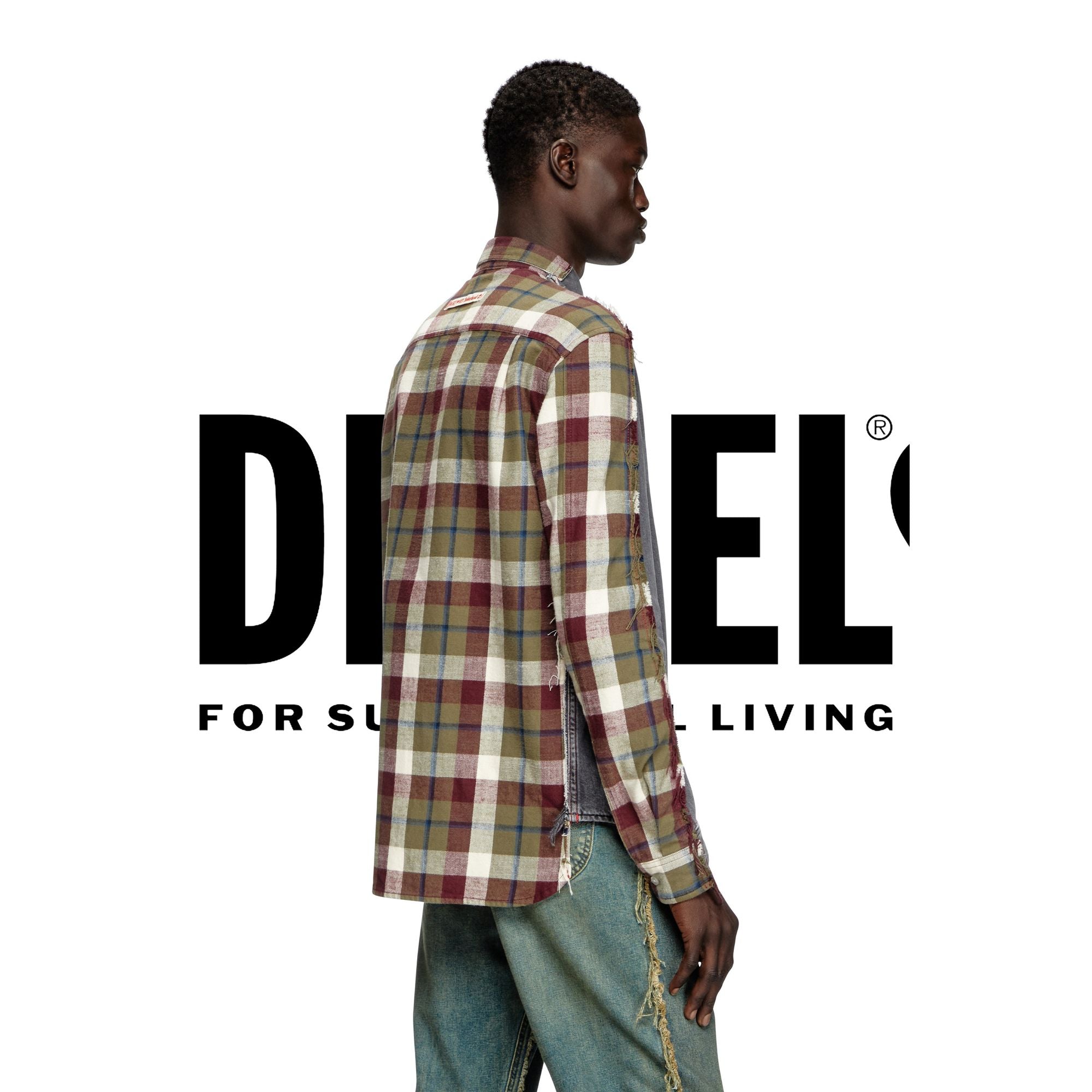 Men Dl-7A-T Shirt - Grey Multi