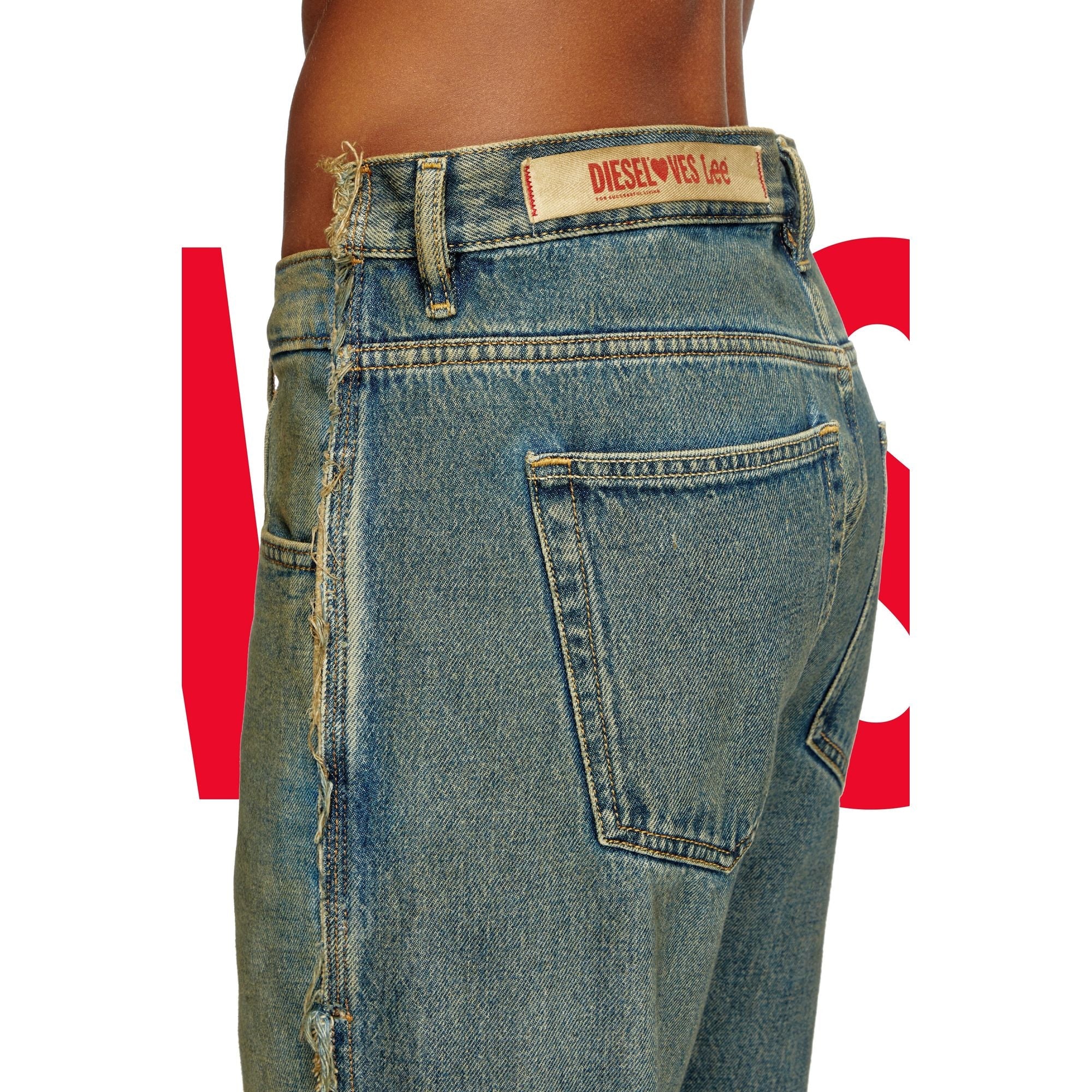Men 04B Trousers - Blue