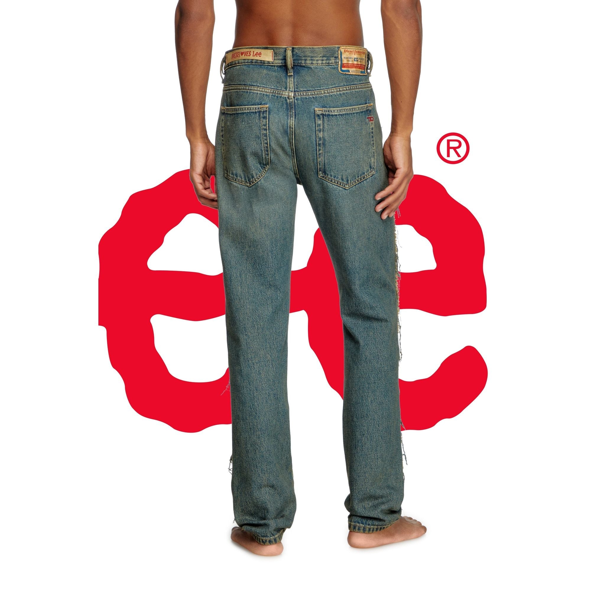 Men 04B Trousers - Blue