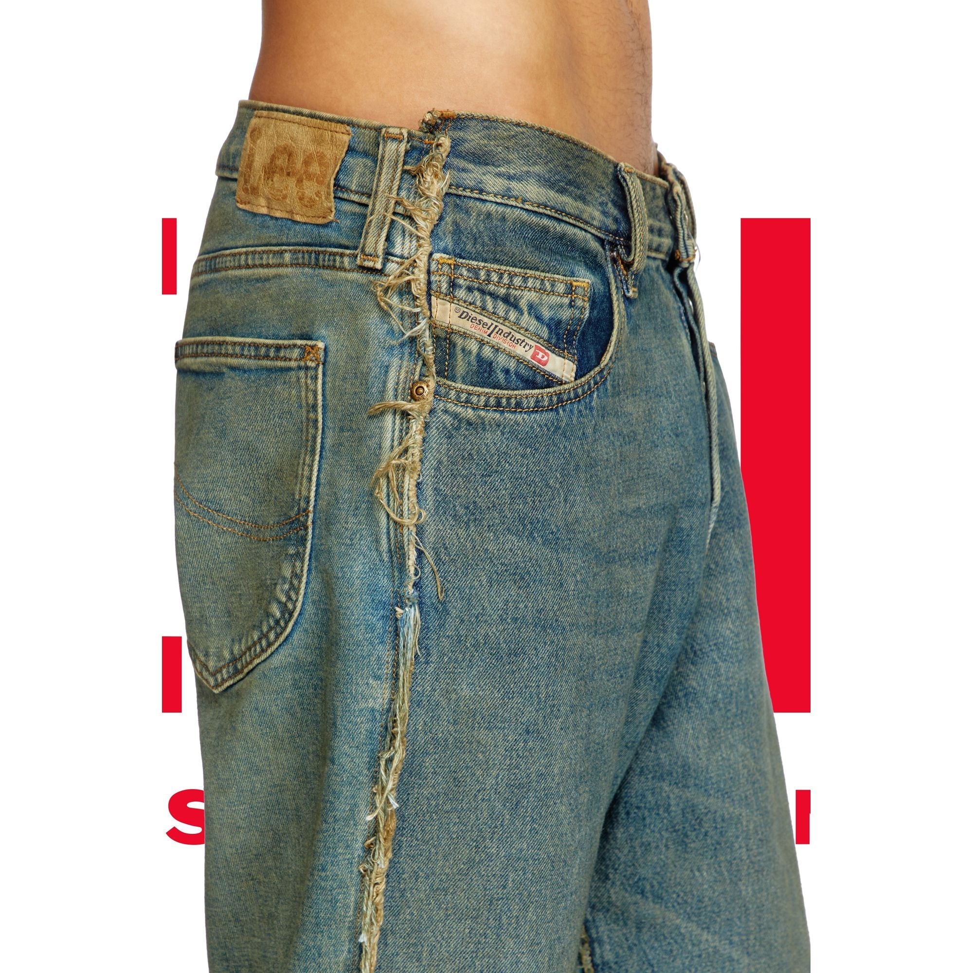 Men 03B Trousers - Blue