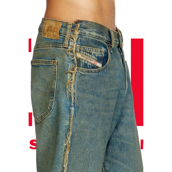 Men 03B Trousers - Blue