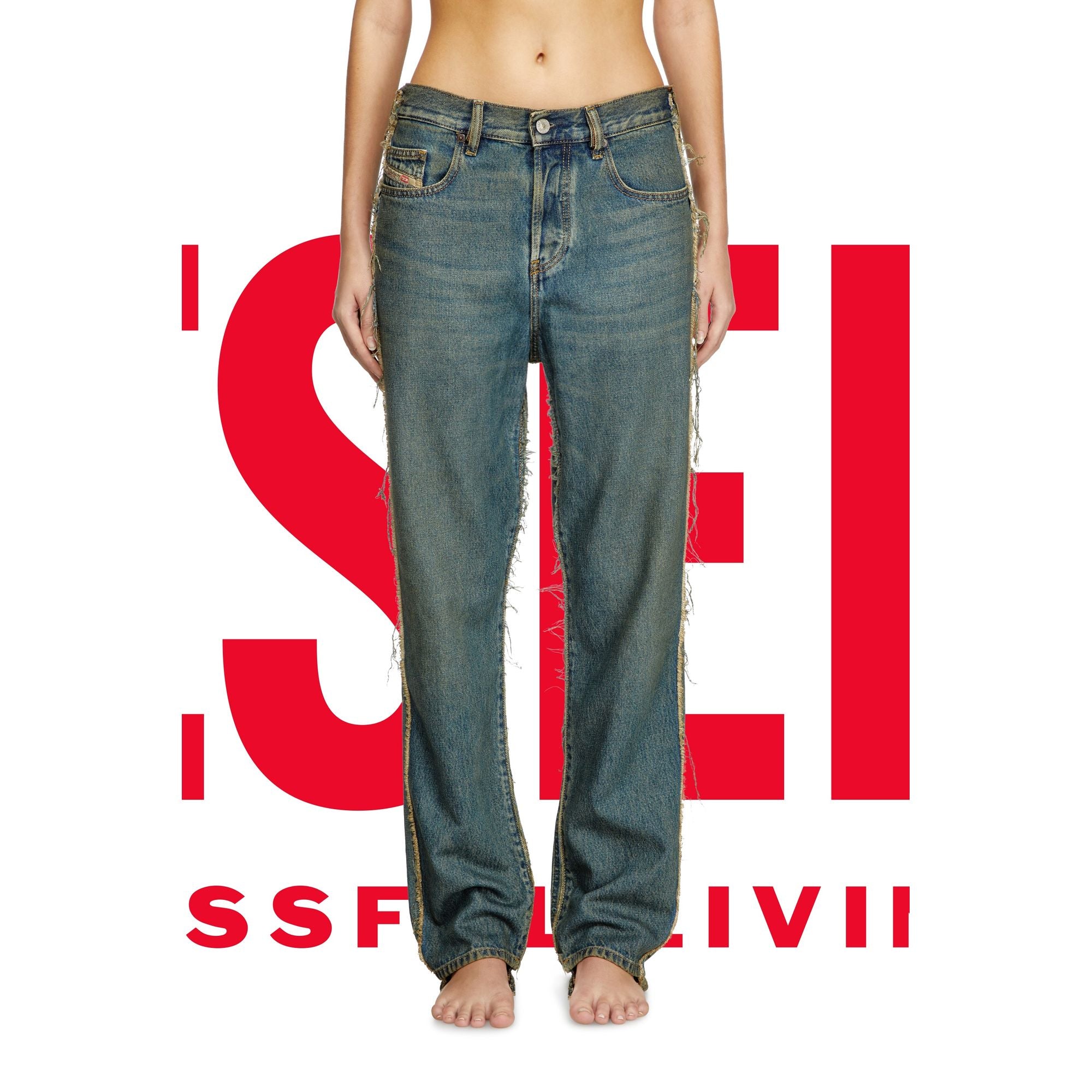 Men 03B Trousers - Blue