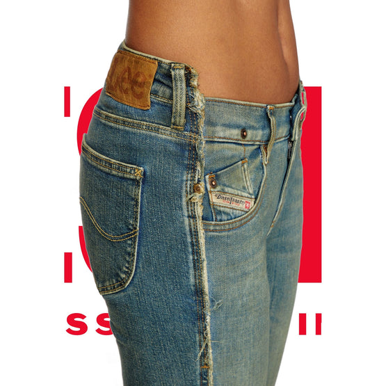Women 01B Trousers - Blue