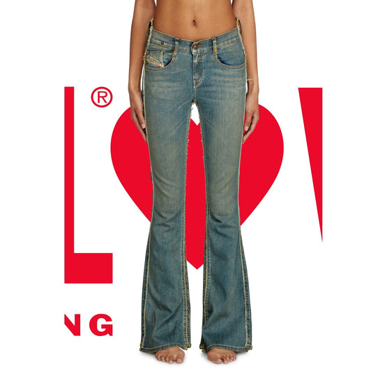 Women 01B Trousers - Blue