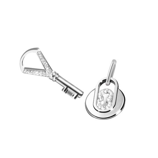 ARTE Lock & Key Amulet Charm Set