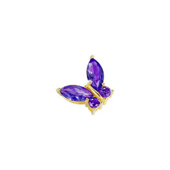 ARTE Butterfly Pendant - Amethyst Purple (NOT come with necklace chain)