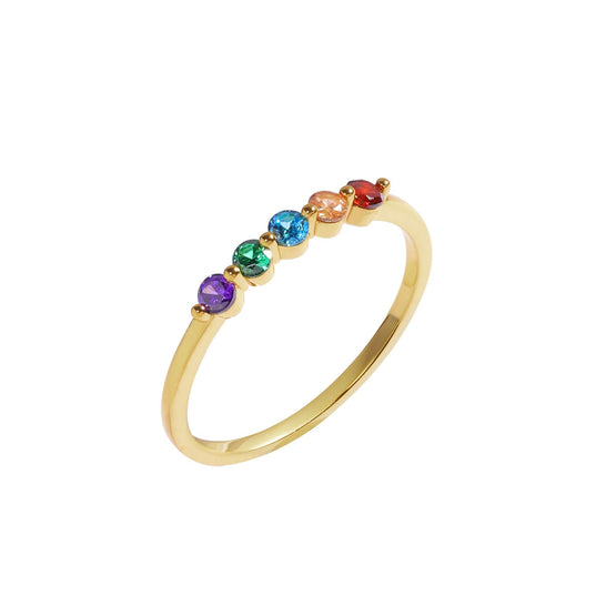 Classy Clippy - Rainbow Radiance Ring