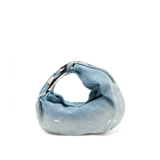Women Grab-D Hobo M Shoulder Bag - Blue