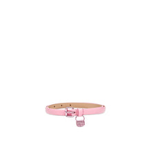Women Diesel Logo B-Charm Hip Belt - Pink Marshmallow