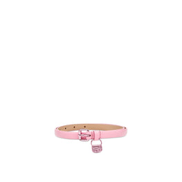 Women Diesel Logo B-Charm Hip Belt - Pink Marshmallow
