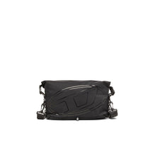Men Drape Crossbody Cross Bodybag - Black