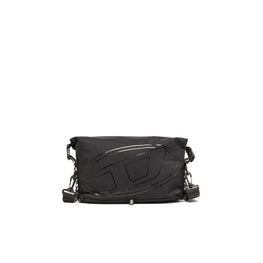 Men Drape Crossbody Cross Bodybag - Black