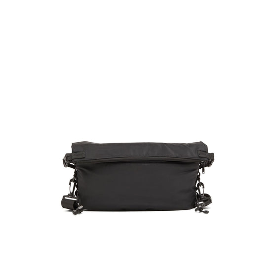 Men Drape Crossbody Cross Bodybag - Black