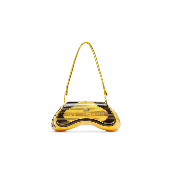 Women Play Play Crossbody Shoulder Bag - Freesia Yellow/Jet Black