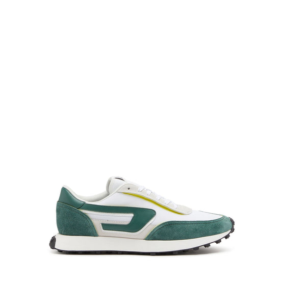 Men Racer S-Racer Lc Sneakers - Bright White/Hunter Green