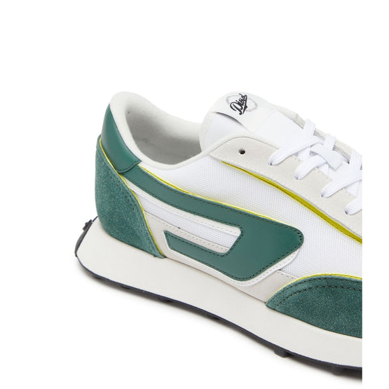 Men Racer S-Racer Lc Sneakers - Bright White/Hunter Green