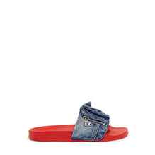 Men Mayemi Sa-Mayemi Pk Sandals - Red/Indigo