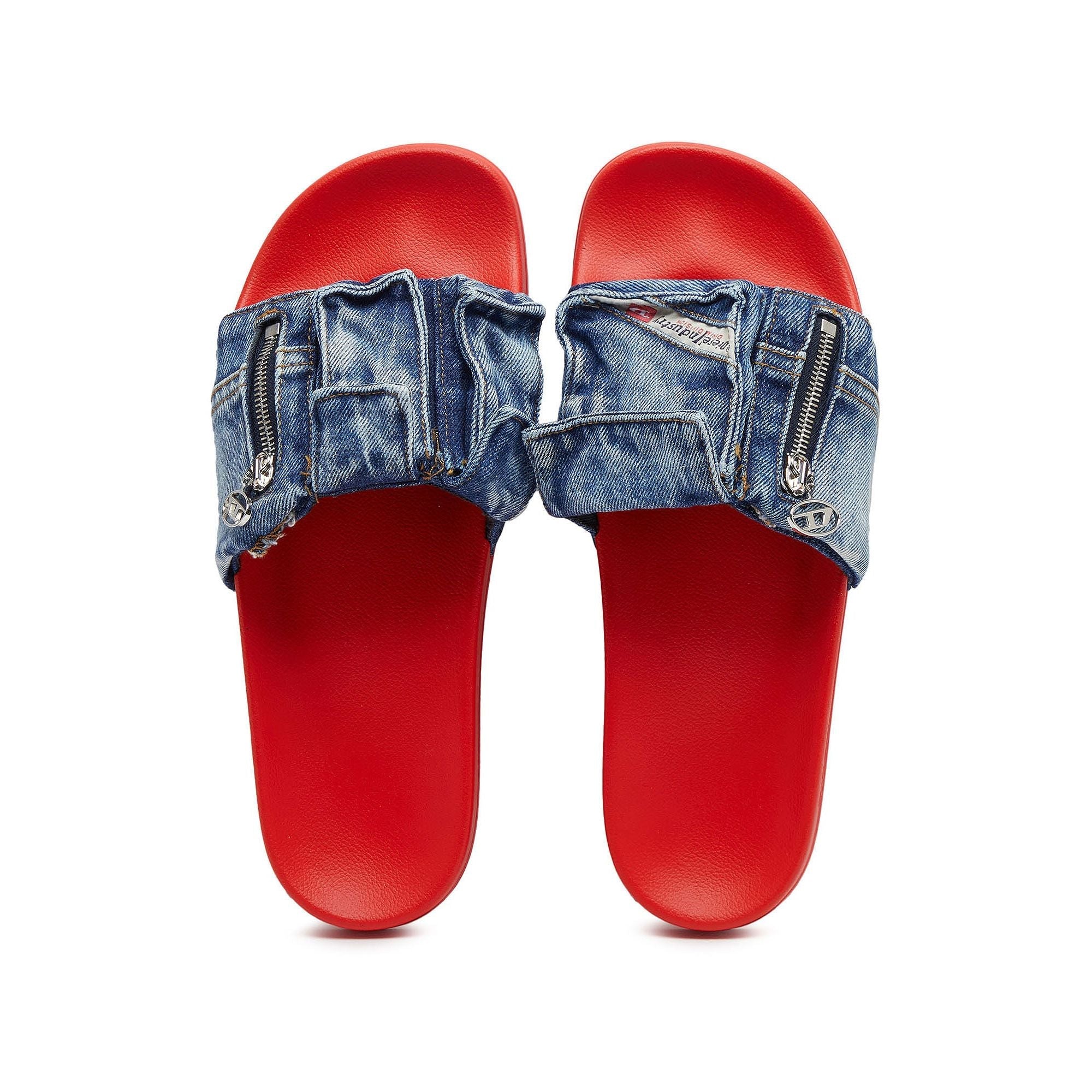 Men Mayemi Sa-Mayemi Pk Sandals - Red/Indigo