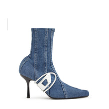Women D-Eclipse Bt C Boots - Washed Denim