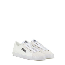 Men S-Leroji Low Sneakers - White/Black