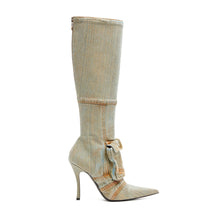 Women D-Venus Pocket Hbt Boots - Kentucky Blue/Marzipan
