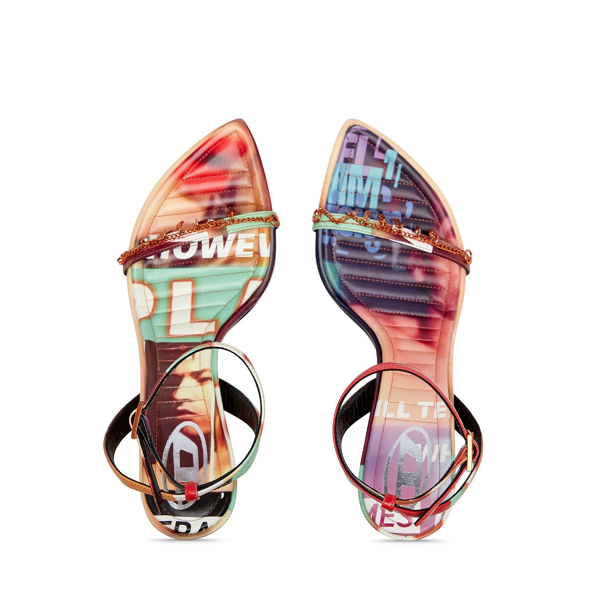 Women D-Vina D-Vina Charm Sdl Sandals - Multicolor Poster