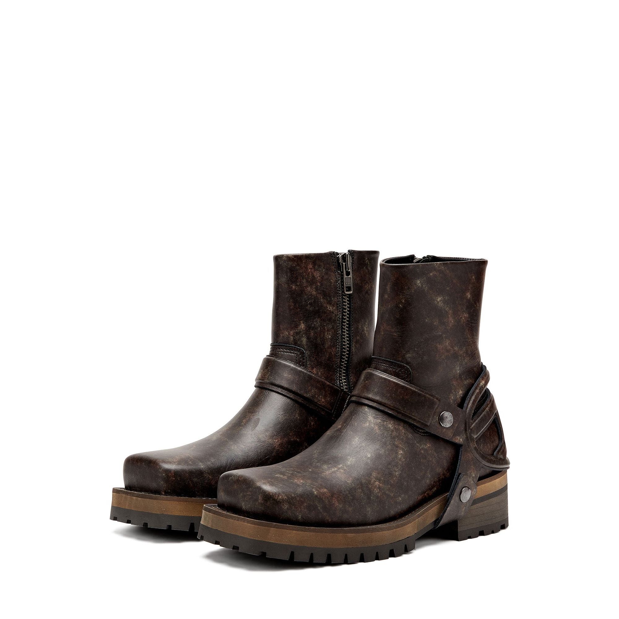 Men D-Texan Ch Shoes - Rain Drum/Licorice