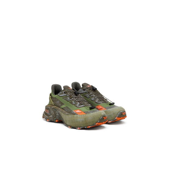 Men D-Cage Runner Sneakers - Orange Peel/Iguana/Ivy Green/Dark Olive
