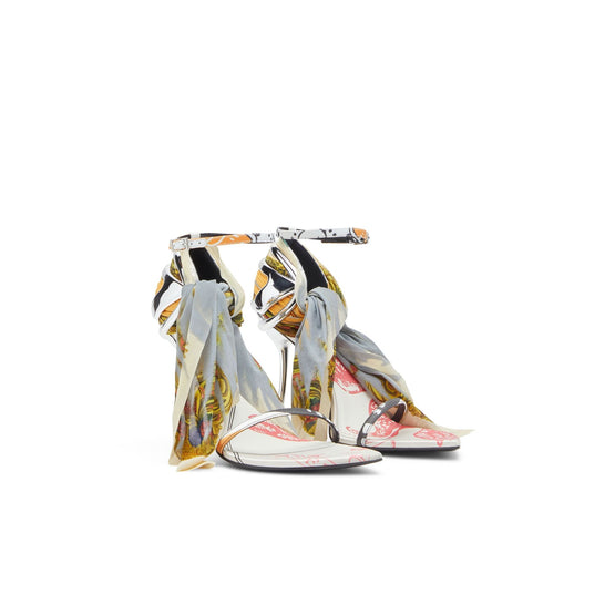 Women D-Ten&Half Sdl Bandana Sandals - Multicolor Bandana